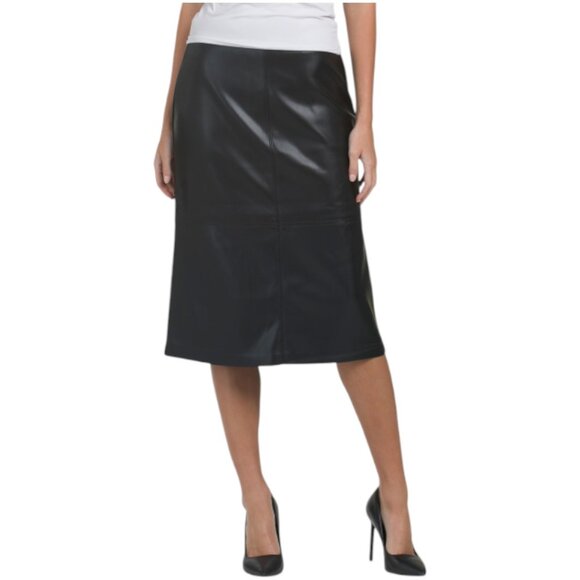 ELIE TAHARI Seamed Midi Skirt - Picture 1 of 2